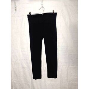 Suzy Sheir Women's Size Medium Black Footless Tights